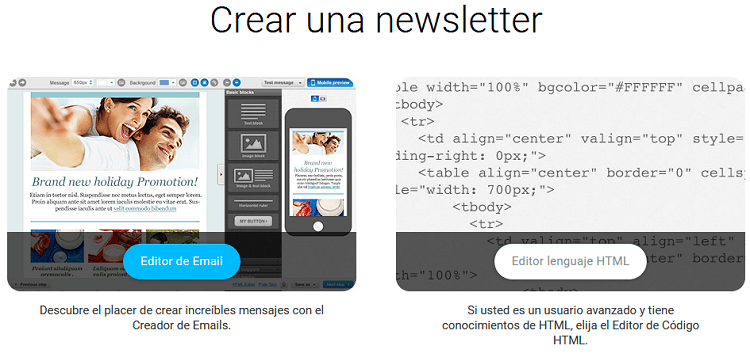 Crear newsletter