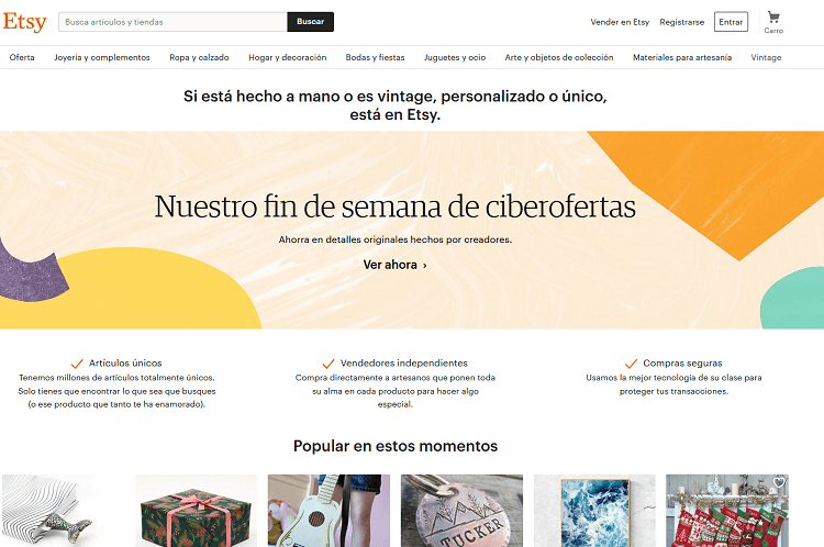 Cómo vender en Etsy